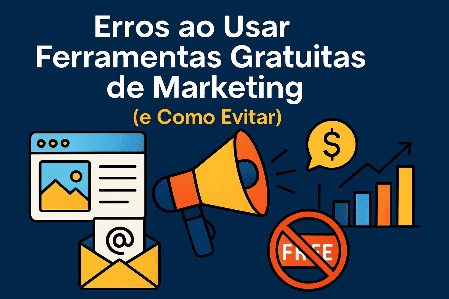 Erros ao Usar Ferramentas Gratuitas de Marketing (e Como Evitar)