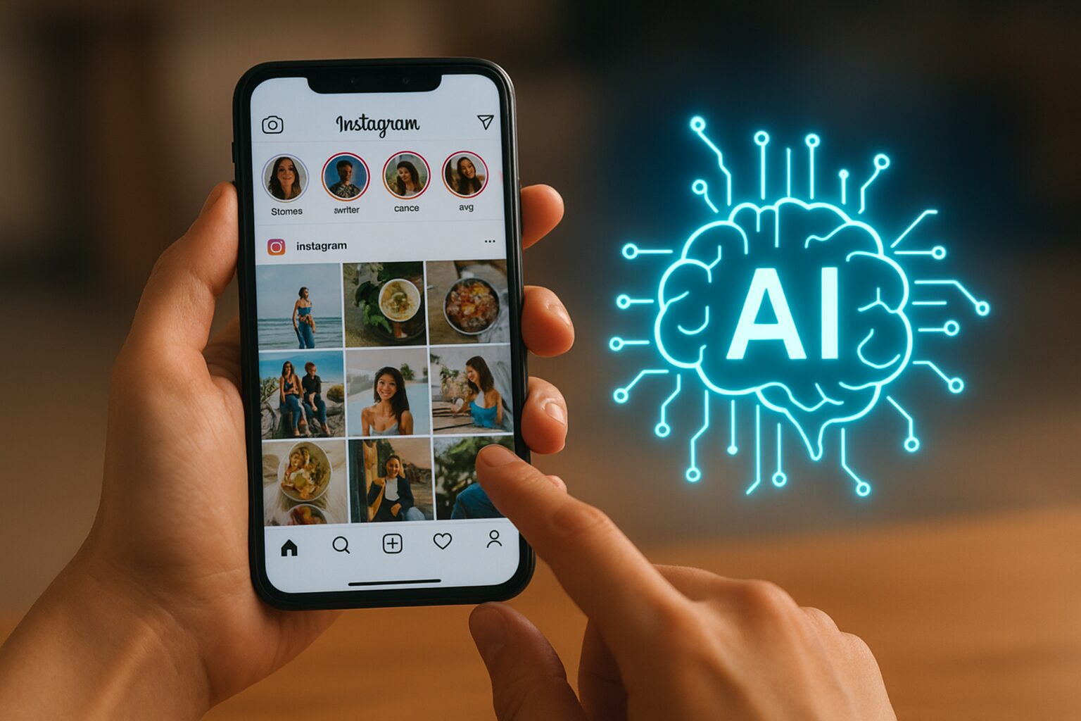 Como usar inteligência artificial para crescer no Instagram