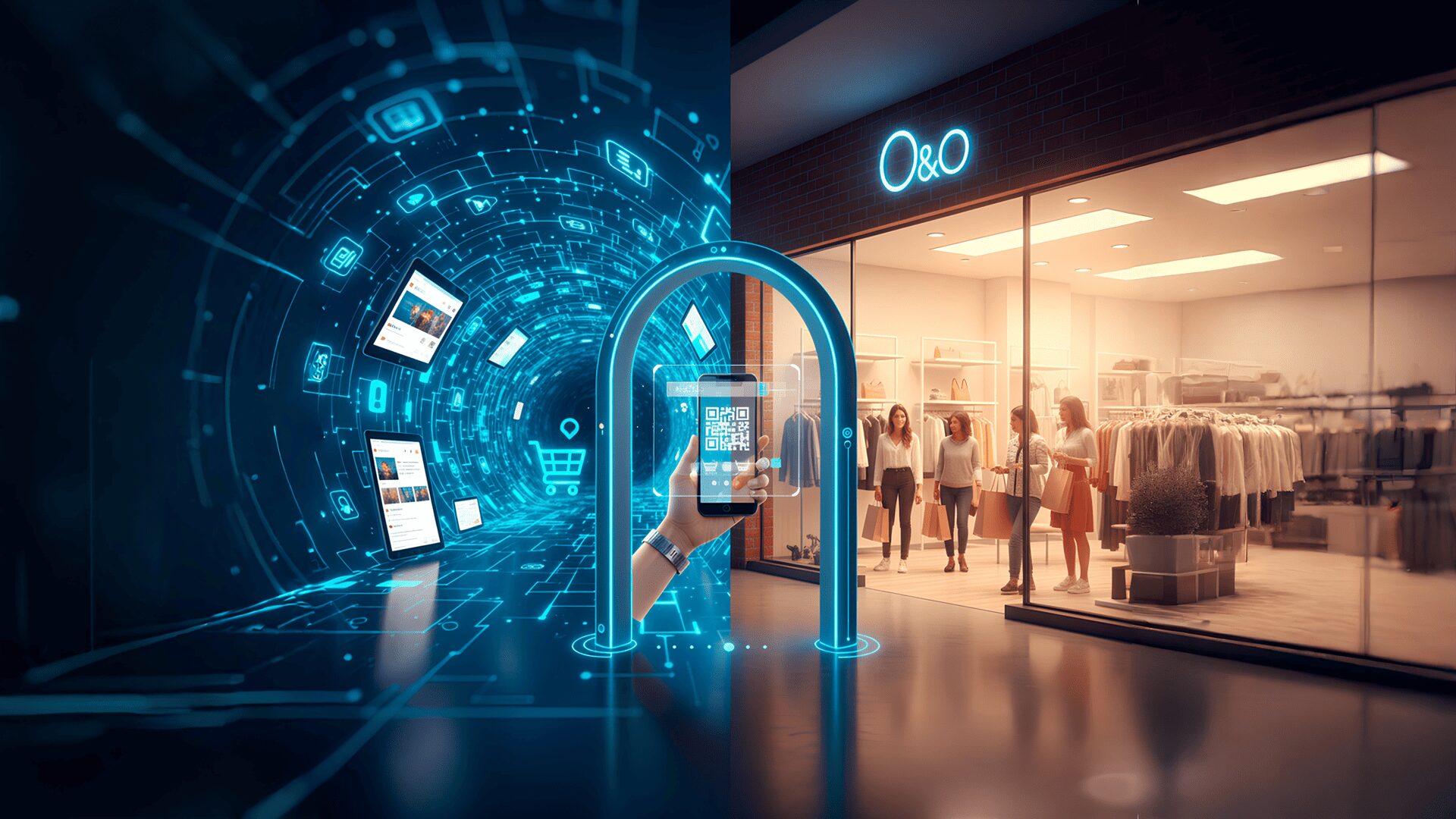 Integração de canais online e offline