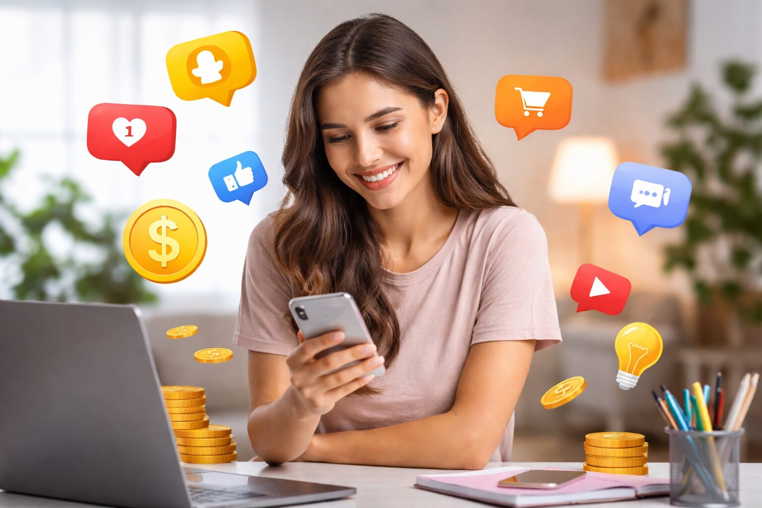 Como monetizar redes sociais pequenas
